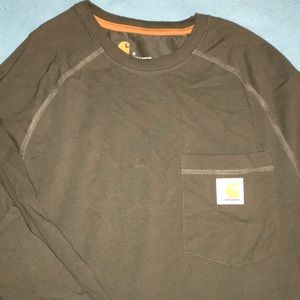 Carhartt Olive LS Tee